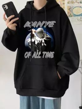 Худи мужское в стиле хип-хоп, с капюшоном