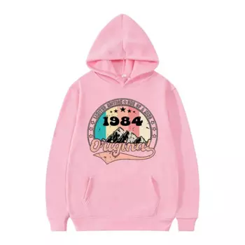 Худи женское с винтажным принтом, на осень, 1984