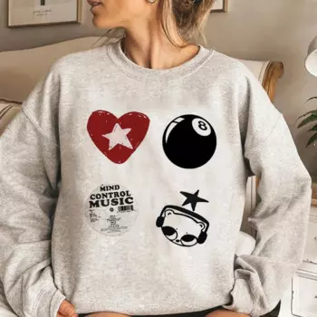 Худи женское зимнее в стиле 90-х, с капюшоном