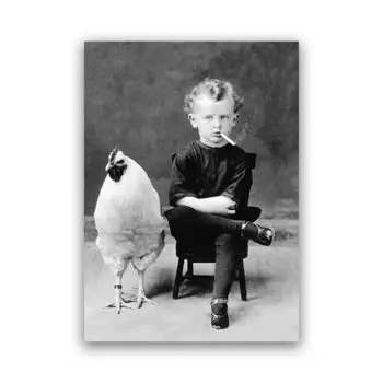 Художественная картина "Странная винтажная фотография" от wall's tale