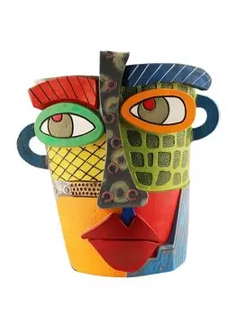 Художественный горшок из канифоли isfriday