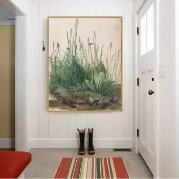 Художественный постер Citon «Большой кусок дерна»