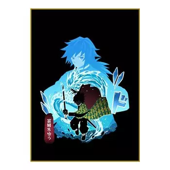 Художественный постер Demon Slayer Hot Toys