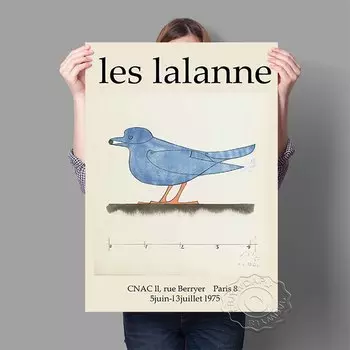 Художественный постер с птицей BJYWDAP