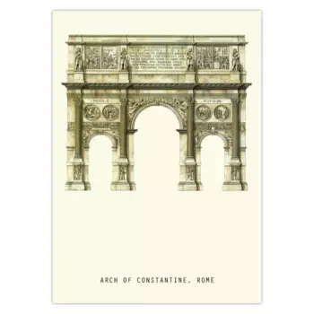 Художественный принт на холсте "Известная архитектура Европы" Fine Comma