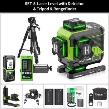 Huepar 4D 16-линейный лазерный уровень Z04CG