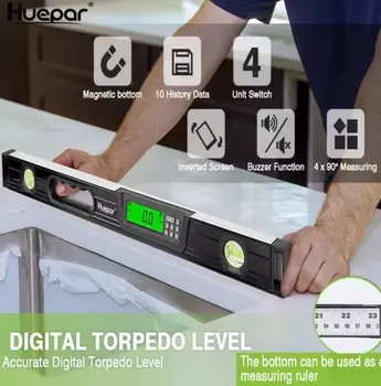 Huepar Цифровой уровень 610 мм