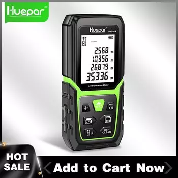 Huepar Лазерный дальномер LM50A/LM100A/LM120A