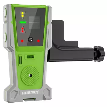 Huepar LR-8RG Цифровой Зеленый луч вращающийся лазерный уровень с зеркальным ЖК-экраном