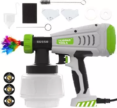 Huepar Tools электрический пистолет-распылитель краски SG550 550 Вт