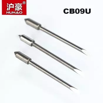 HUHAO 5PC/lot CB09 Plotter Cutter 30/45/60 Degree Graphtec Tungsten blades Cutting Plotter Vinyl Cutter Knife for Graphtec CB09U