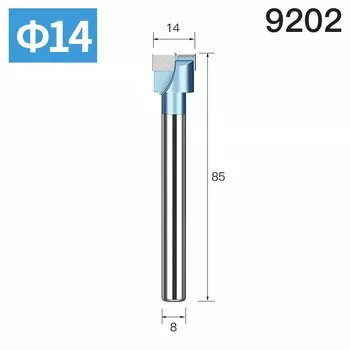 HUHAO Центральное сверло по дереву 14-53 мм