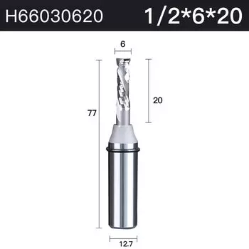 HUHAO Складная спиральная фреза для дерева