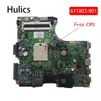 Hulics б/у 611803 -001 Материнская плата для ноутбука HP 625 325 CQ325 CQ625 425, основная плата DDR3, бесплатный процессор