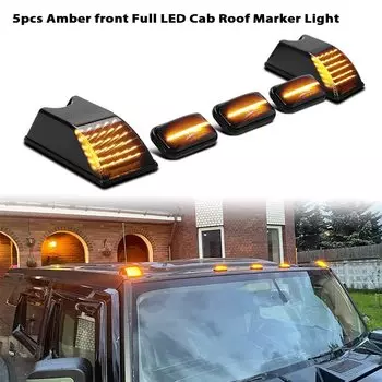 Hummer H2 2003-2009 Габаритные Фонари На Крыше Кабины Интерфейс T10 400 Лм 3 Вт Светодиодные Прочные Дымовые/прозрачные Линзы...