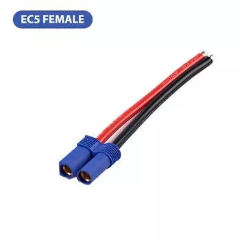 HUXUAN Силиконовый соединительный кабель EC2/EC3/EC5 для RC аккумулятора