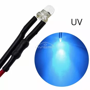 HVIERO 3mm Round Предохранительные светодиодные лампочки 5 шт