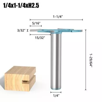 Хвостовик фрезы 6 мм