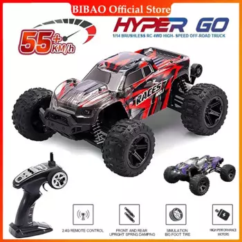 HXRC 8609 8610 1:14 55 км/ч 4WD Радиоуправляемая машина со стандартным дистанционным управлением автомобили высокая скорость Дрифт монстр-Трак для детей vs Wltoys 144001 игрушки