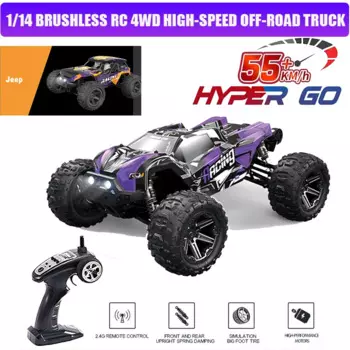 HXRC 8609 8610 1:14 55 км/ч 4WD Радиоуправляемая машина со стандартным дистанционным управлением автомобили высокая скорость Дрифт монстр-Трак для детей vs Wltoys 144001 игрушки