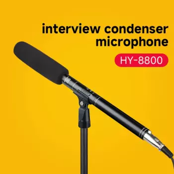 HY-8800 профессиональный микрофон для студийной съемки Canon Nikon Sony