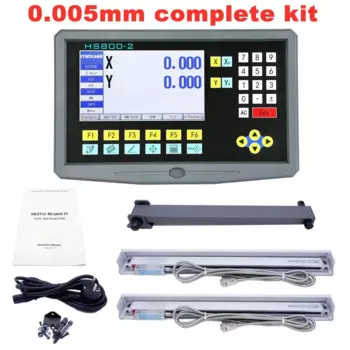 HYMSEANN 2-осевой ЖК-дисплей DRO Kit HS800-2