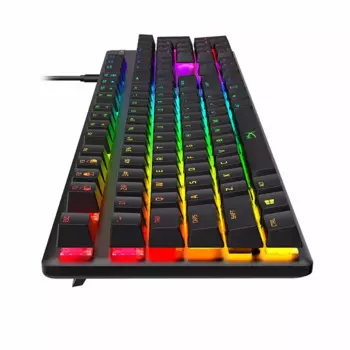 HyperX Alloy FPS Pro игровая механическая клавиатура, игровая клавиатура Aloi 104 клавиши, зеленая ось