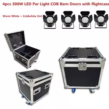 HYULIGHTS RGBWA+УФ 6в1 300Вт LED Стробоскоп 4 шт.