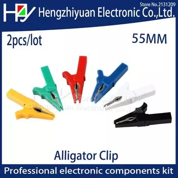 Rad черные тестовые зажимы для батареи 2 шт.