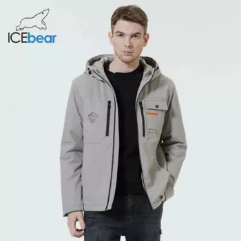 ICEbear 2023 Новые мужские куртки Высококачественные мужские куртки с капюшоном Мужская короткая весенняя одежда MWC22782I