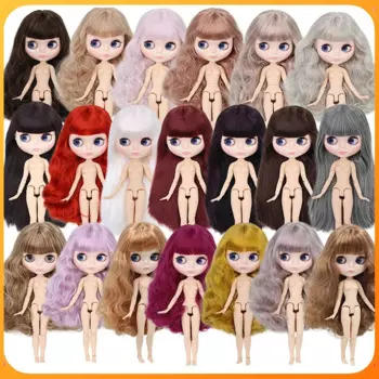 ICY DBS Blyth Doll 19 суставов тела 30 см 1/6 кукла озоновый глянцевый лицевой ярмарка кожа бледная кожа DIY макияж костюм куклы подарки для девочек