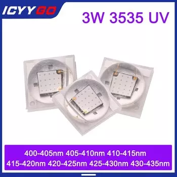 ICYYGO 3 Вт керамическая УФ-лампа 3535 для детектора банкнот