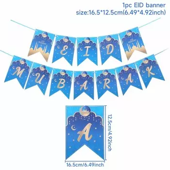 Ид Мубарак декор для дома FENGRISE