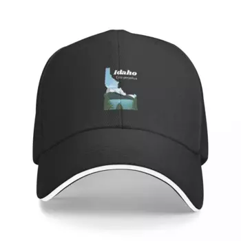 Idaho Proud State Motto Esto Perpetua дизайнерская бейсболка Роскошная шляпа летняя шляпа шляпа большого размера дизайнерская мужская женская