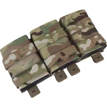 IDOGEAR Molle тактический 7,62 быстросъемный тройной журнал сумка с твердой вставкой переноска Военная Molle Магнитная сумка Аксессуары для страйкбола