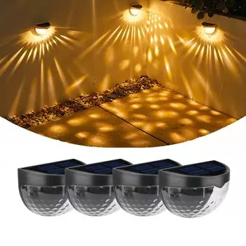 IEEYEEY Солнечная лампа настенная тёплый свет