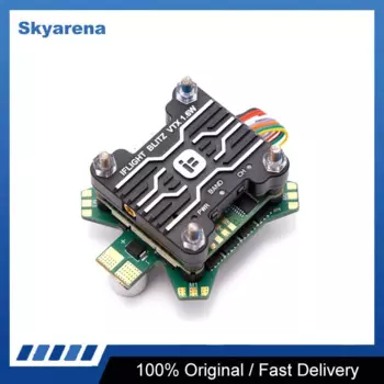 IFlight BLITZ F7 55A 2-6S Stack с полетным контроллером F7 V1.2/BLITZ E55S 4-в-1 ESC / BLITZ 5,8 ГГц 1,6 Вт VTX для FPV