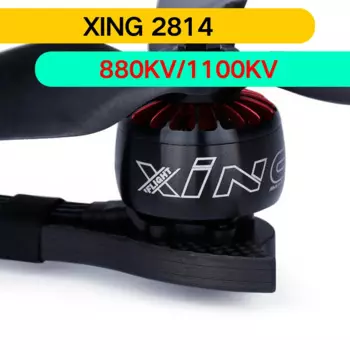 IFlight XING X2814 2814 1100KV / 880KV 2-6S FPV NextGen Motor с 5-миллиметровым валом, совместимый с 9-дюймовой 10-дюймовой рамой для дрона FPV