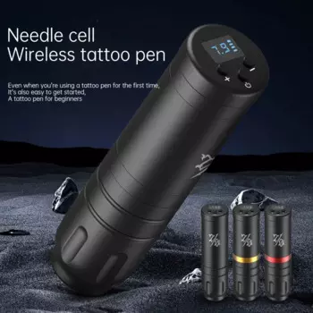 Игла Ghost T1 Беспроводная тату-машинка выносливость 1500 мАч аккумулятор большой емкости 4-12 В Регулируемый инструмент можно напечатать логотип
