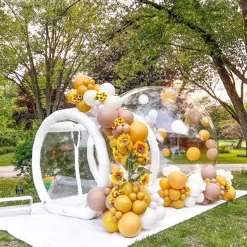 Igloo купольная палатка, роскошная надувная пузырьковая палатка, семейная аренда, пузырьковый шар, дом