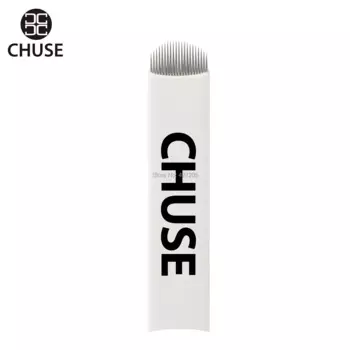 Иглы для перманентного макияжа CHUSE A21, для микроблейдинга бровей, 50 шт.