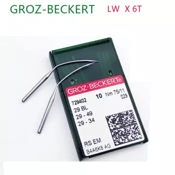 Иглы для швейной машинки Overlock 100 шт., GROZ-BECKERT DCX27 (B27) 81X1 DCX1 DCX1, металлическая термостойкая титановая игла