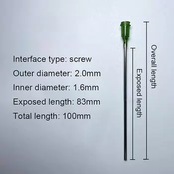 Игольчатый кран HELTC 100 мм, 5 шт.