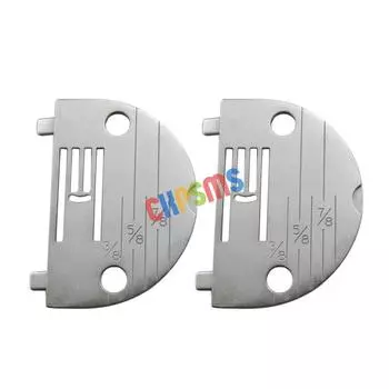 Игольные пластины зигзаг для швейных машин BROTHER, сталь, 2 шт