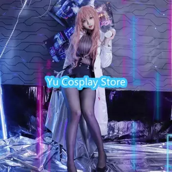 Игра для девочек Frontline Project Neural Cloud Persicaria, карнавальный костюм, платье доктора, нарядный праздничный костюм, униформа на Хэллоуин, индивидуальный заказ