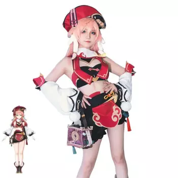 Игра Genshin Impact YanFei Косплей Костюм Yan Fei сексуальные наряды с шляпой сумкой Хэллоуин Карнавальный костюм для женщин на заказ