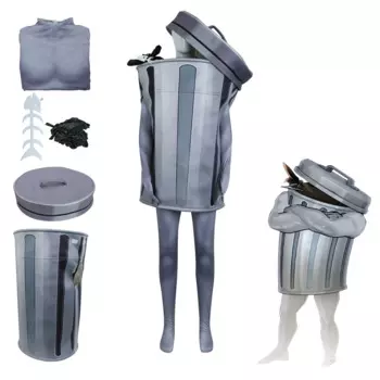 Игра Honkai: Star Rail Lordly Trashcan косплей костюм женщины мужчины взрослый наряд Lordly мусорная корзина маска сценическая униформа