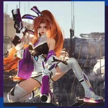 Игра LOL Битва Банни мисс Фортуна Косплей Костюм охотник за головами LOL Хэллоуин вечерние ролевая игра униформа