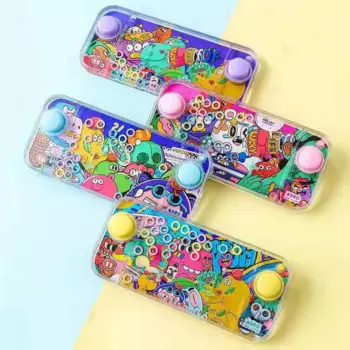 Игра с водным кольцом для детей, игрушки для бросания аква-петлей, ретро сложные ручные игрушки, детская консоль, кольцо-головоломка, игрушки-машины