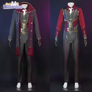 Игра Silco Косплей LOL Костюм Arcane Jinx Одежда для отца Хэллоуин Карнавальный костюм на заказ Хэллоуин Костюм Lardoo